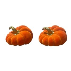 Wilted Pumpkins Decoration - Set of 2